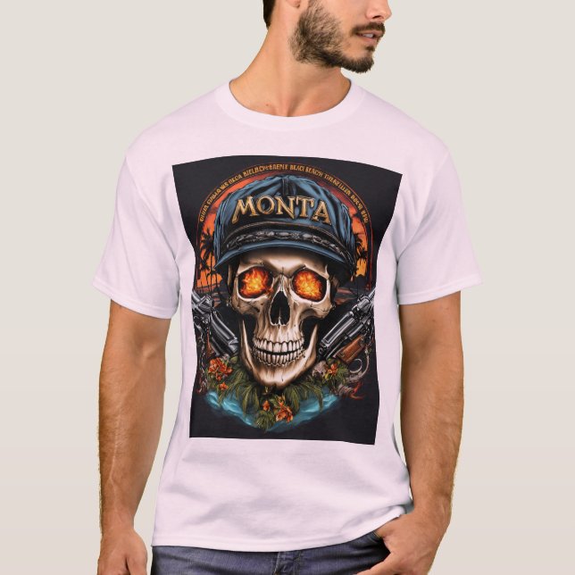 "Monta beach"  T-Shirt (Front)