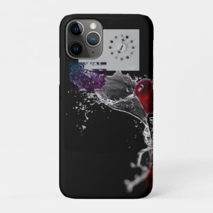 montage ink drawing - sports car the centerpiece. Case-Mate iPhone case