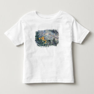 Montagne Sainte-Victoire and the Black Chateau Toddler T-Shirt