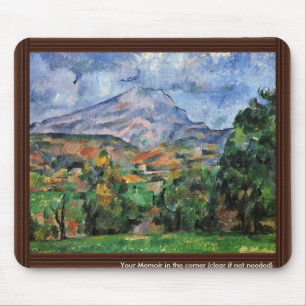 Montagne Sainte-Victoire By Paul Cézanne Mouse Pad