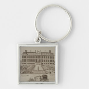 Montague House, now the British Museum, 1813 (engr Key Ring