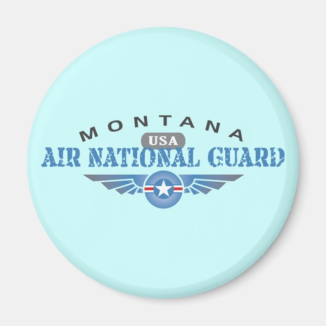 Montana Air National Guard Magnet (Front)