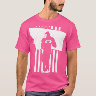 Montana American Flag T-Shirt