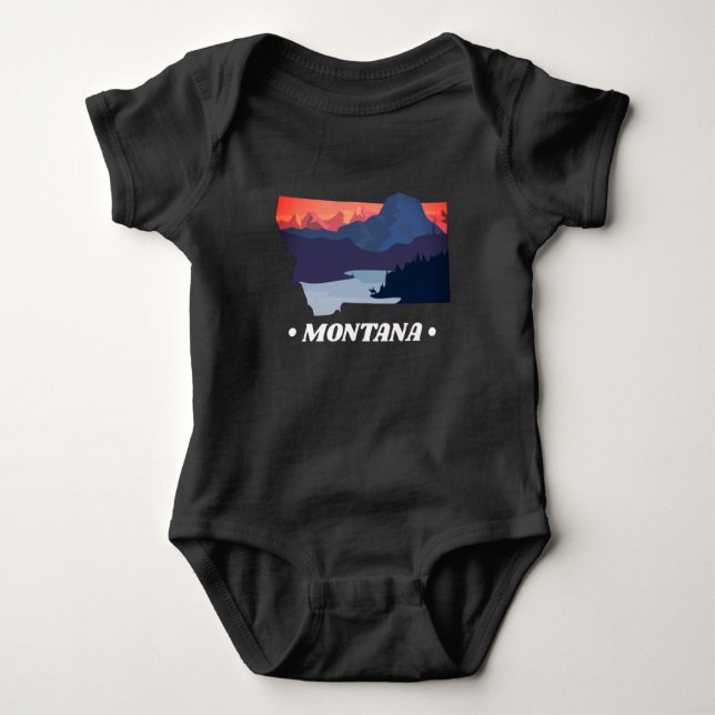 Montana  baby bodysuit (Front)