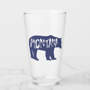 Montana Bear Glass