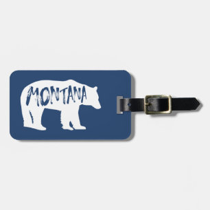 Montana Bear Luggage Tag