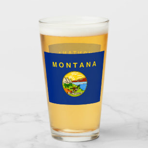 MONTANA BEER GLASS