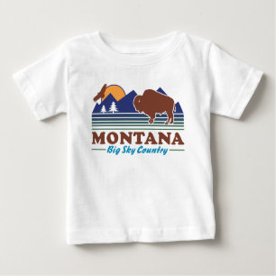 Montana Big Sky Country Baby T-Shirt