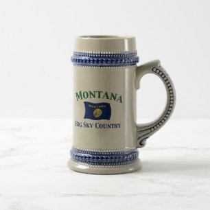 Montana Big Sky Country Beer Stein