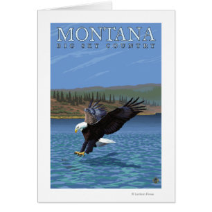 Montana -- Big Sky CountryDiving Eagle