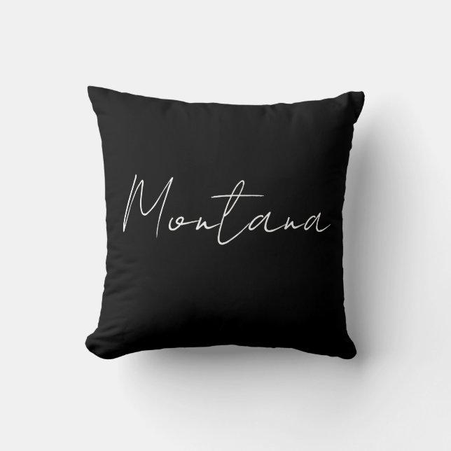 Montana Black With White Cushion (Front)