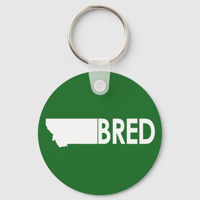 Montana Bred Key Ring (Front)