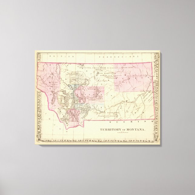 Montana Canvas Print (Front)