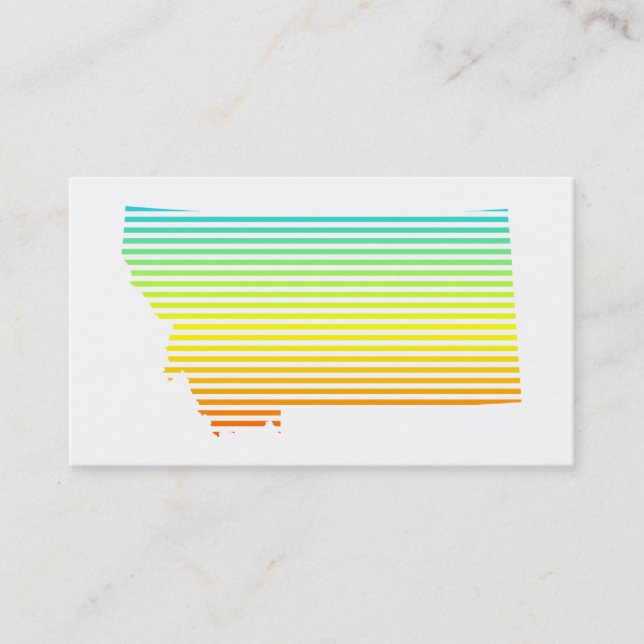 montana chill fade business card (Front)