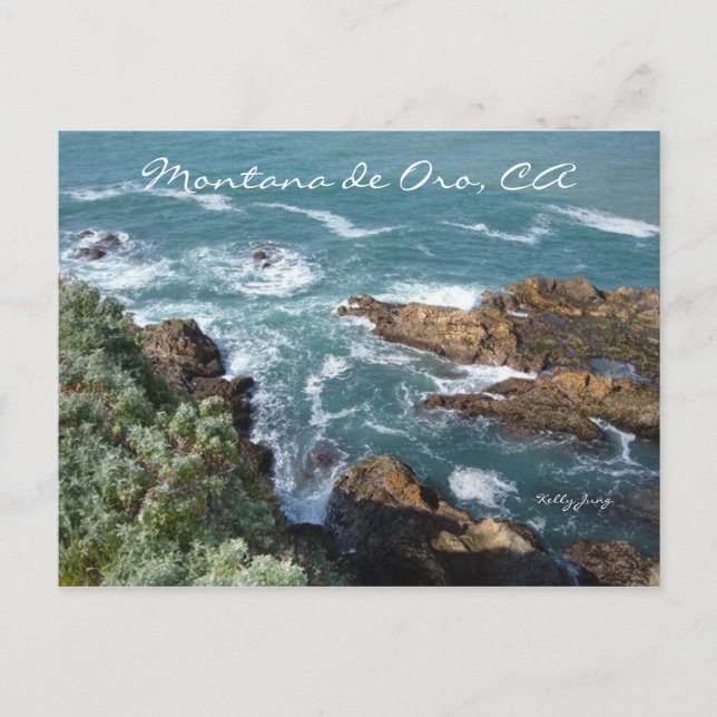 Montana de Oro, CA Postcard (Front)