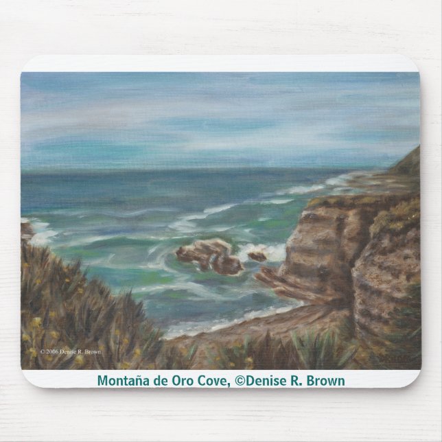 Montaña de Oro Cove Mousepad (Front)