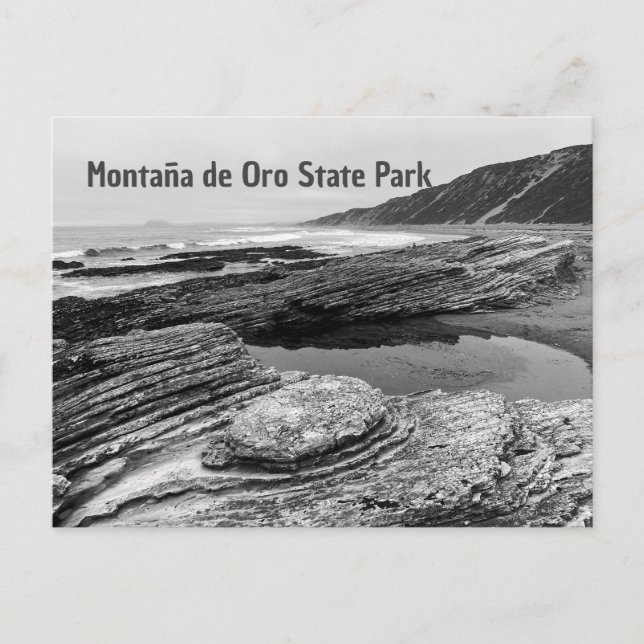 Montaña de Oro State Park California Postcard (Front)