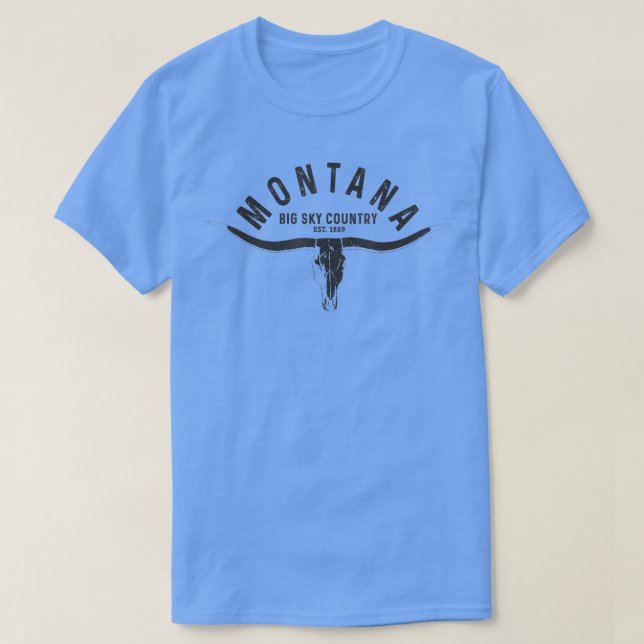Montana Est  T-Shirt (Design Front)