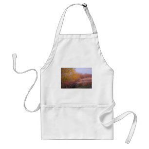 Montana Fall Sunset Standard Apron