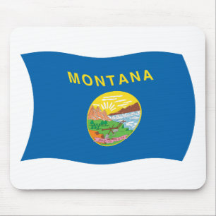 Montana Flag Mousepad