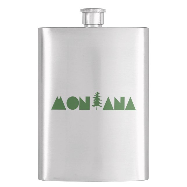 Montana Hip Flask (Front)