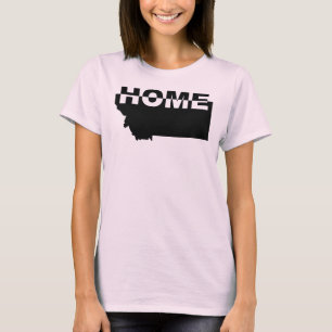 Montana Home Away From State T-Shirt Tees