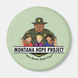 Montana Hope Project magnet (teal)