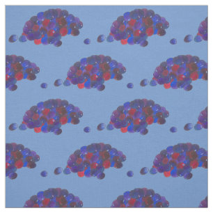 Montana Huckleberries Blue Huckleberry Fruit Berry Fabric
