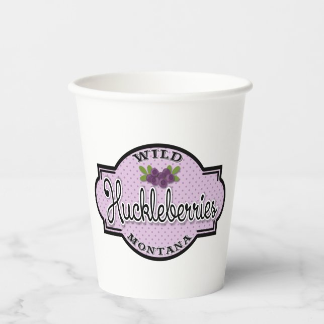 Montana Huckleberry cups (Front)
