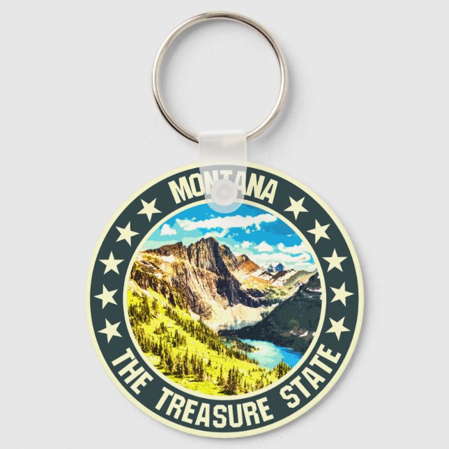 Montana                                            key ring (Front)