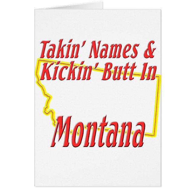 Montana - Kickin' Butt (Front)