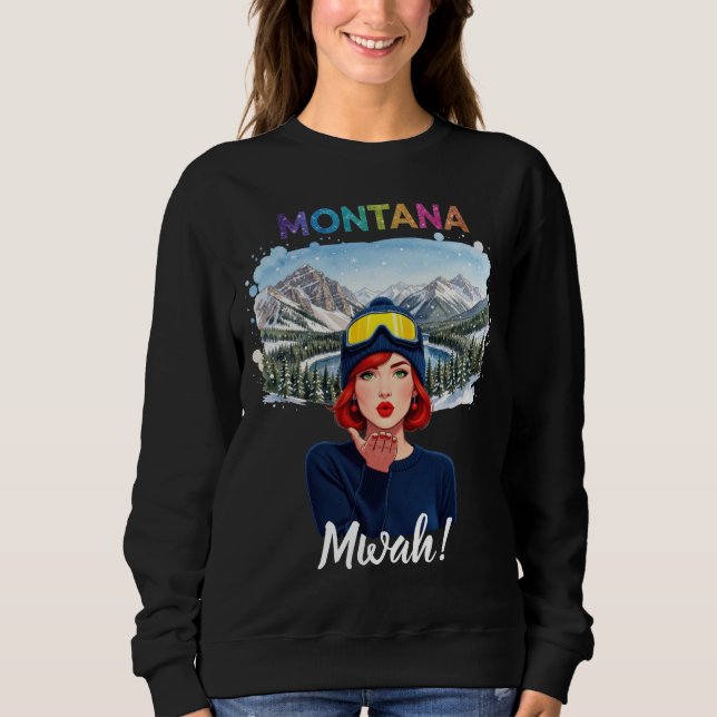 Montana Kiss Sweatshirt (Front)