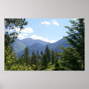 Montana Landscape Poster