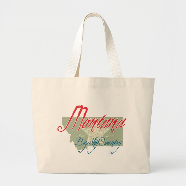 Montana Large Tote Bag (Front)