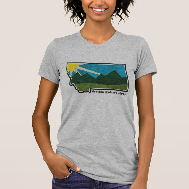 Montana Madness Bitterroot Lake T-Shirt (Front)