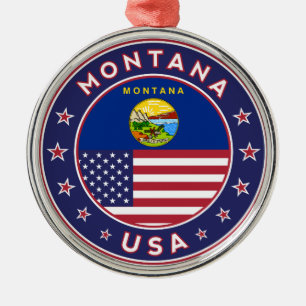 Montana, Montana phone case, Montana sticker, Metal Tree Decoration