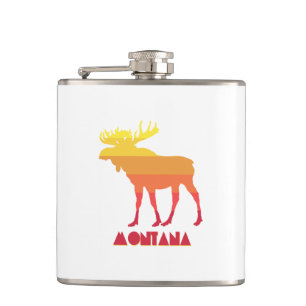 Montana Moose Hip Flask