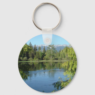 Montana Mountains Key Ring