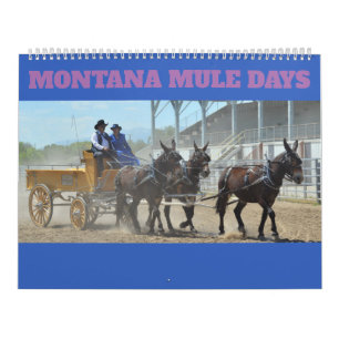 Montana Mule Days Calendar