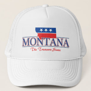 Montana Patriotic Hat
