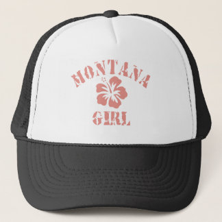 Montana Pink Girl Trucker Hat