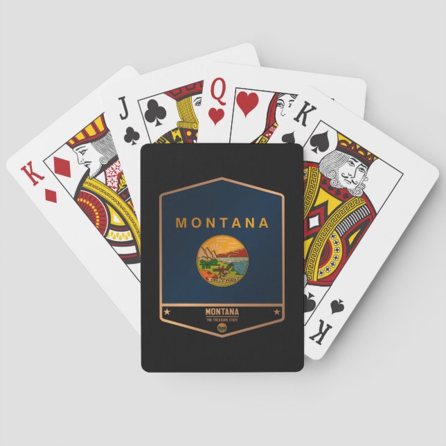 Montana Playing Cards (Back)