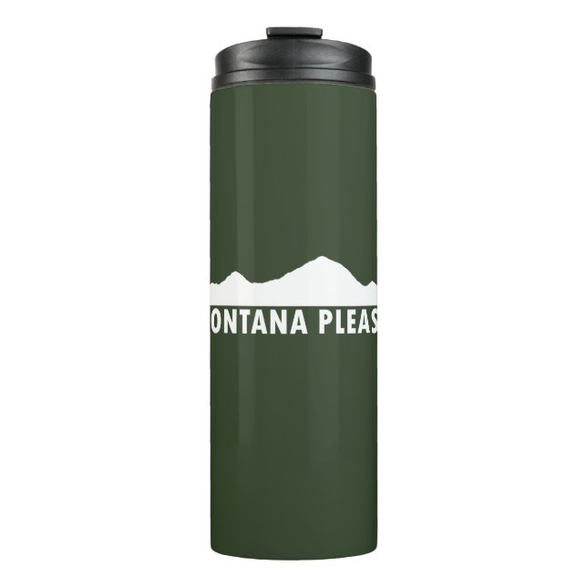 Montana Please Thermal Tumbler (Front)