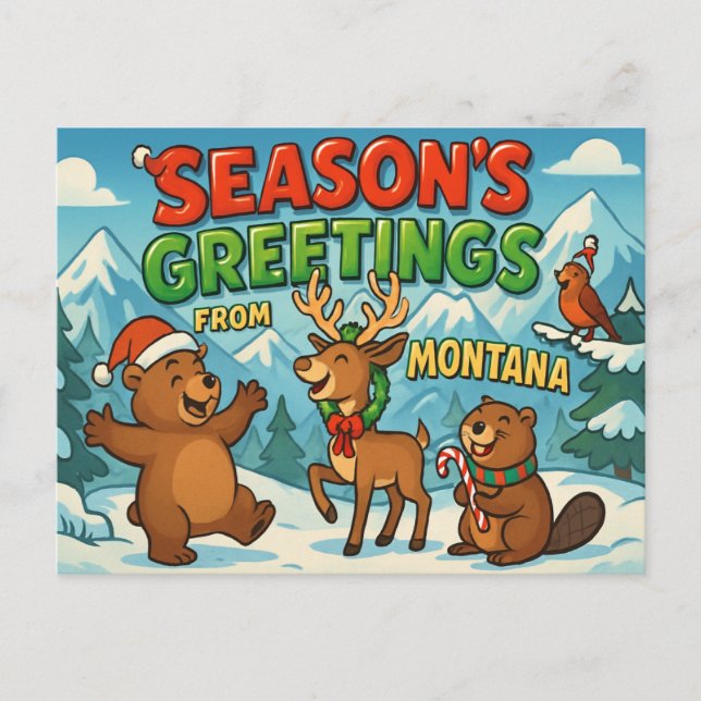 MONTANA Postcard (Front)