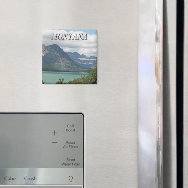 Montana Rockies Scenic Landscape Magnet (In Situ (Fridge))