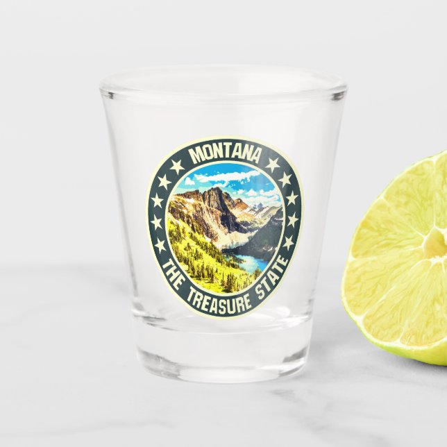 Montana                                            shot glass (Front)