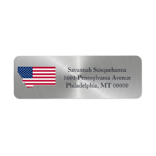 Montana Silver American Flag Patriotic