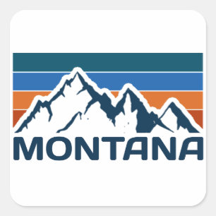 Montana Square Sticker