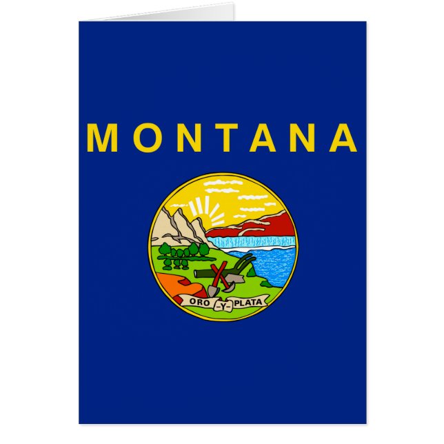 Montana State Flag Design (Front)