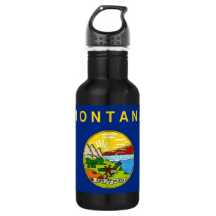 Montana State Flag Liberty Bottle